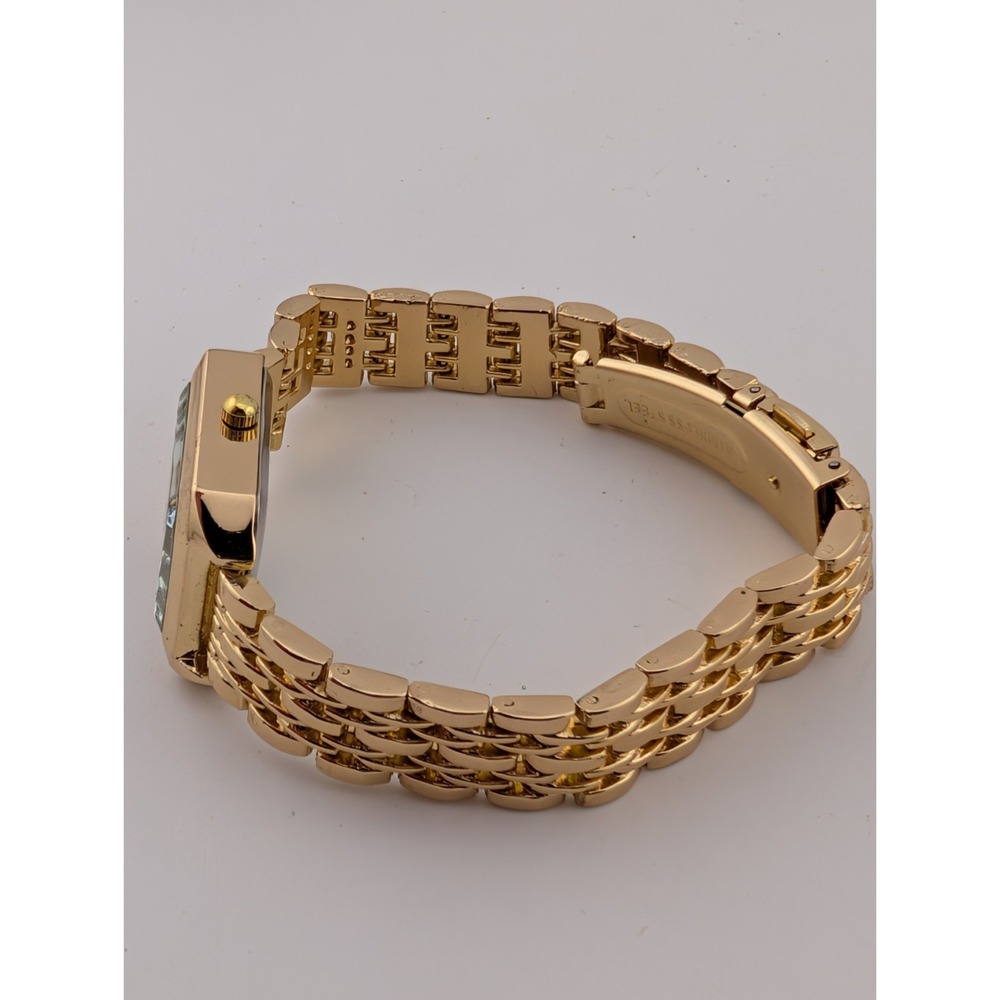 XIMILI Watch Women 23mm Gold Case 7.75" Band- New Battery - Picture 5 of 7